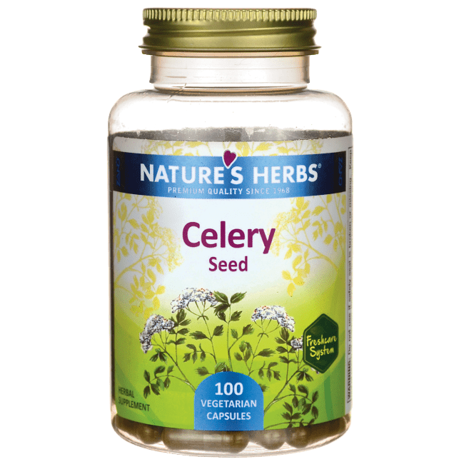 Nature's Life Celery Seed 500 mg Cardiovascular, Circulation and