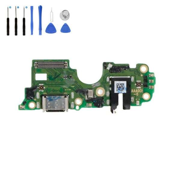 Eutoping USB Charging Port For OPPO A74 5G A54 5G Dock Connector Charger Board Flex Cable Assembly Replacement with tool