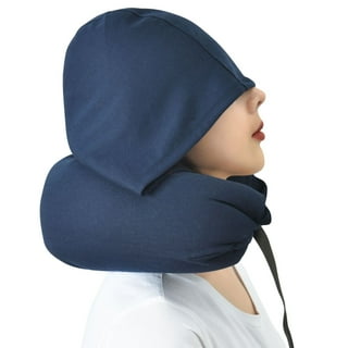 Neck pillow 2024 with hood