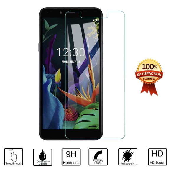 [2 Packs] PST Premium Tempered Glass Screen Protector for LG K20 2019