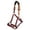 Burgundy, variant on Dura-Tech Comfort Plus Nylon Breakaway Halter for Horses| Color Burgundy | Size Full Size
