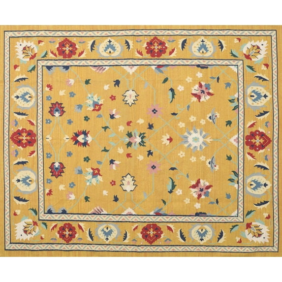Ahgly Company Machine Washable Indoor Rectangle Contemporary Bronze Brown Area Rugs, 7' x 9'