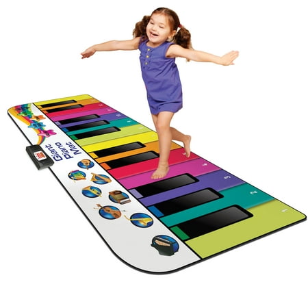 Tapis de piano de sol - Tapis de jeu musical géant pour clavier pour  tout-petits et enfants, 6 pieds 