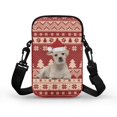 thumbnail image 2 of HELLHERO Puppy Sweater Bag Polyester Adjustable Shoulder Strap Crossbody Bag 2 Layers Casual Travel Women Adjustable Shoulder Strap, 2 of 7