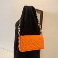 thumbnail image 4 of Bolso bandolera, bolso con cadena de hombro cuadrado con diseño de nicho, 4 of 5