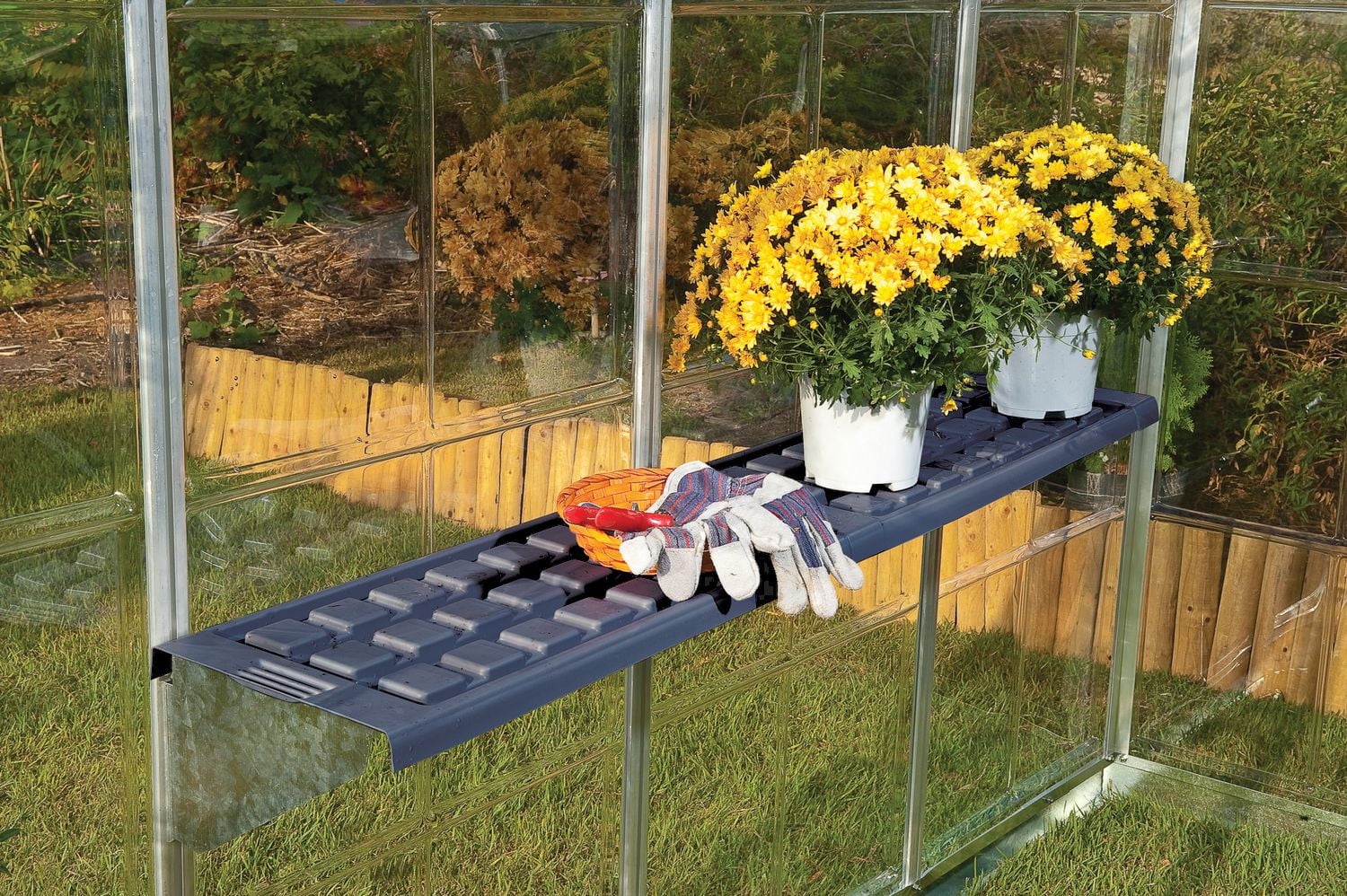 Canopia by Palram Greenhouse Twin Shelf Kit