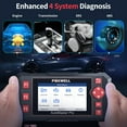 thumbnail image 3 of Foxwell NT604 Elite OBD2 Scanner Automotive Diagnostic Tool Car Four System Scanner Vehicle Code Reader for Engine Transmission ABS Airbag SRS Car Scanner Automotive Scanner Full OBDII Functions, 3 of 11
