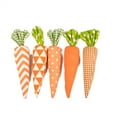 thumbnail image 3 of FENGGHAO Soft Plush Carrot Decorations For Easter Baskets And Home Decor, Cute Spring Festival Mesh Carrot Ornaments Holiday Decoration Set, 3 of 6