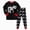 R121-Black, variant on NOLDARES Toddler Kids Junior Girls Boys Cotton Dinosaur Pajamas Pjs Fall Winter Sleepwear 6-12 Months 12-24 Months 2t 3t 4t 5t 6t 7t 8t 9t Children,Black,3-4 Y