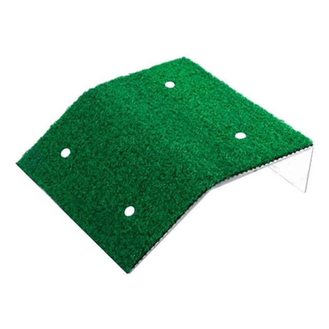 Almencla Turtle Basking Platform Simulation Grass Turtle Ramp for Salamanders Turtles 20cm width