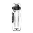 thumbnail image 4 of Imountek Fruit Infuser Water Bottle - 32 oz Large Leakproof Tritan Sport Bottle with Flip Top Lid, Black, 4 of 6