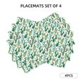 thumbnail image 5 of Rocae Cactus Plants1 Printed Heat Resistant Place Mats,Classic Hemstitch Cloth Fabric Placemats Imitation Linen Place Mat Table Mats 18x12 inch, 5 of 5