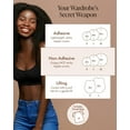 thumbnail image 2 of Grippy Not Sticky Nipple Covers - Cakes Reusable Non-Adhesive Nipple Pasties for Women - Silicone Strapless Bra, 2 of 13