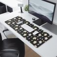 thumbnail image 2 of Long Mouse Pads for Desk,Black Cartoon Unicorn Lightning Pattern Desk Mats on Top Of Desks, Desk Mouse Pad Extra Large with 3mm Non-Slip Base and Stitched Edge for Gaming,Office,Work,Home 31.5"x11.8", 2 of 6