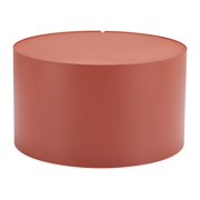Bayu Coffee Table Brown Coffee Table, Modern Style, Powder Coated Aluminum round shape tabletop, Aluminum, Outdoor Living
