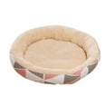 thumbnail image 1 of Dog Sleeping Bed Comfortable Bed Nest For Puppy Pink-L, 1 of 9