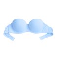 thumbnail image 6 of Mokibras Strapless Bra, Womens Strapless Front Closure Bra Wireless Push up Padded Non Slip Tube Jelly Bra with Detachable Shoulder Straps, 6 of 6