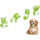 thumbnail image 1 of 4pcs Cute Frog Puppy Squeak Toys Latex Float Water Pool Dog Toys Squeaky For Puppy Interactive Play Pet Toys, 1 of 5