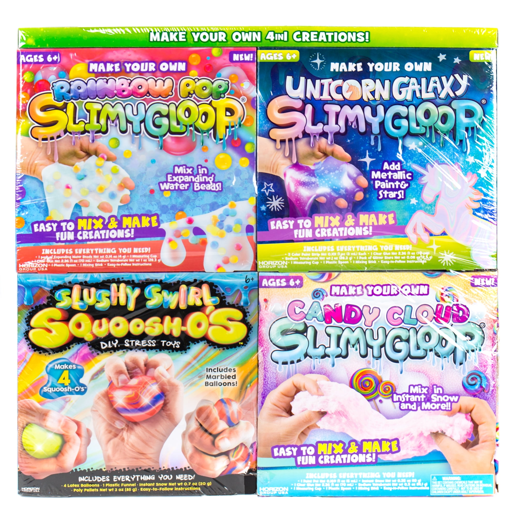 SLIMYGLOOP Make Your Own Cookie Butter DIY SLIME KIT,NEW Fast Shipping 