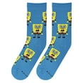 thumbnail image 6 of Crazy Socks Spongebob All Over Fun Print Novelty Crew Socks for Men, 6 of 6