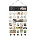 thumbnail image 4 of Fufafayo under $5 Photo Clip Wall Decor, Wooden Photo Frame Collage, Wall Clip Picture Display, Rope and Clip Decor, for Home Office, Dorm Room, DIY Photo Arrangement, Memory Board, 4 of 9