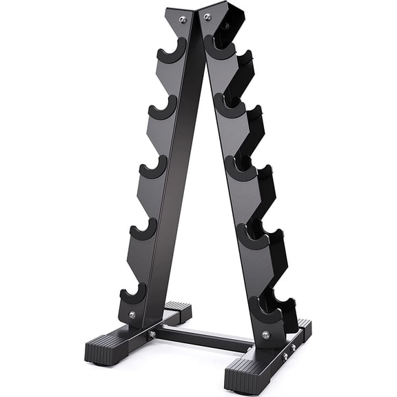 Dumbbell Rack Stand Only, Weight Rack for Dumbbells Compact A-Frame Home Gym Space Saver, 480 LBS Weight Capacity