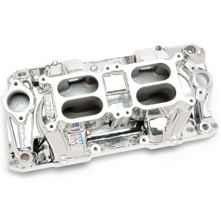 Air Gap Dual Quad Manifold - Edelbrock 75254 RPM Air Gap Dual-Quad Intake Manifold