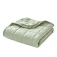 thumbnail image 2 of Essential Cooling Throw for All Seasons, Green, 50" x 60", 2 of 5
