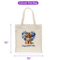 thumbnail image 5 of Cocker Spaniel Proud Dad Happy Father's Day Canvas Tote Bag Cockers Dog Lover Gifts Reusable Shopping Grocery Bag - 02008, 5 of 5
