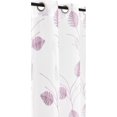 thumbnail image 2 of Safdie & Co. Rideau Palmier Brodés 84L Bois de rose, 2 of 2