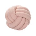 thumbnail image 3 of Bola De Nudo De Felpa Almohada Diámetro 22cm Decoración De Habitación Para Sofá Sofá Rosa Claro, 3 of 6