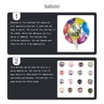 thumbnail image 4 of Bearachild Globos de matrimonio 18 pulgadas Decoración de la casa Confeti Fiestas Ajuste Creativo Seguro Fiesta de cumpleaños Decoración Decoración Kits de decoración para fiestas L Bearachild HA060630-12, 4 of 6