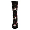 thumbnail image 6 of MeMoi Magical Unicorns Bamboo Blend Crew Socks - Womens - Female, 9-11, Black, 6 of 8