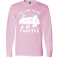 thumbnail image 3 of Inktastic I'd Rather Be Camping Long Sleeve T-Shirt, 3 of 5