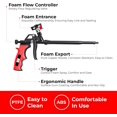Luft Professional Expanding Foam Spray Gun (6 Insulation Guns + 18 Extenders) PU Insulating