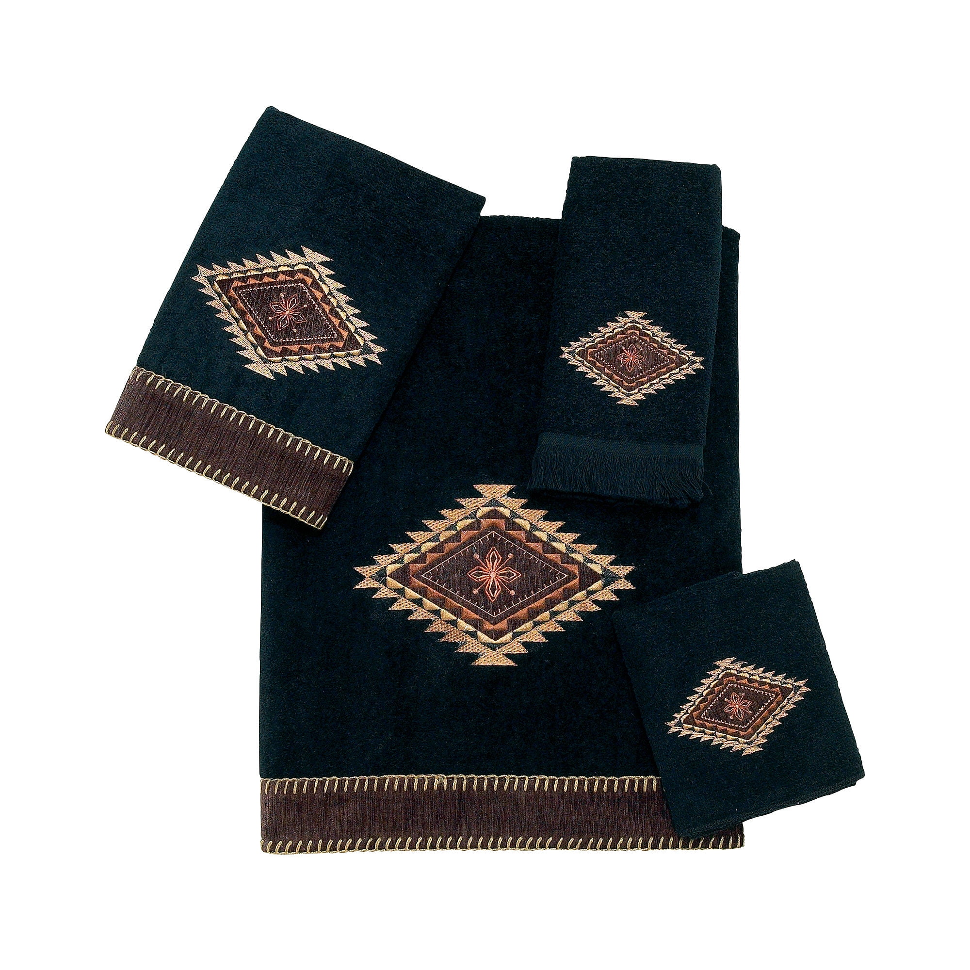 Avanti Mojave Embroidered Fingertip Towel