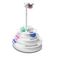 thumbnail image 1 of Kitten Juguete Interactivo De Gato Torre 4 Niveles Con Ratón Color Blanco, 1 of 6