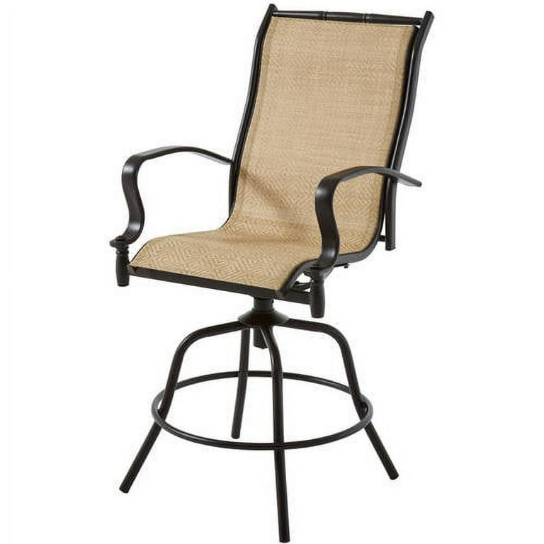 Mainstays Wesley Creek Outdoor Patio Dining Set 5 Piece Metal Bar Height Walmart