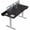 Black/Gray, variant on VIVO Electric 60" x 30" Desk, Full Pad, Black Hidden Cable Tabletop, Black Frame