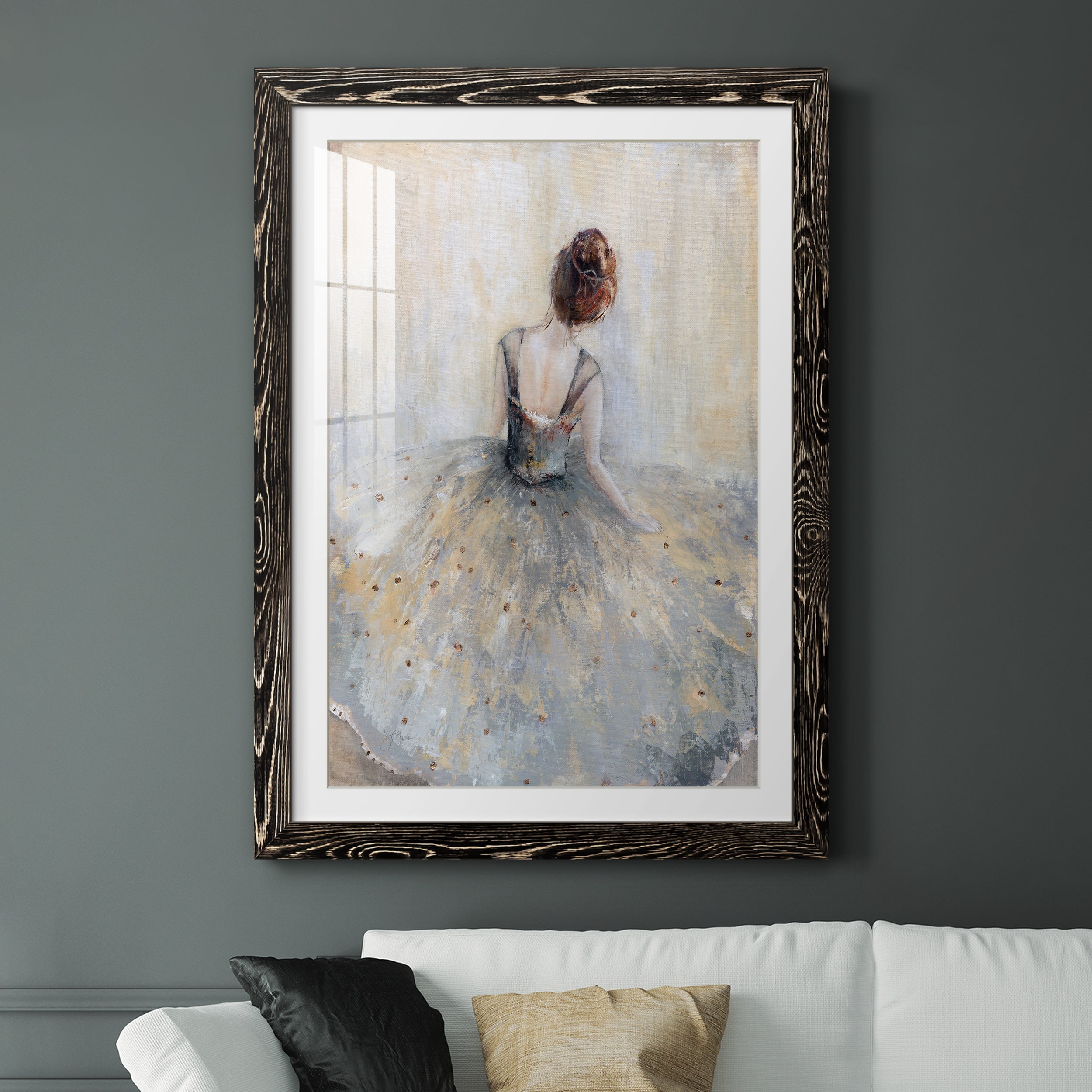 Beautiful Contemplation - Premium Framed Print - Distressed Barnwood Frame - Ready to Hang