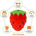 thumbnail image 3 of Indestructible Dog Toys, Interactive Food-Dispensing Chew Toy for Training and Teeth Cleaning, 3 of 5