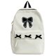 thumbnail image 2 of Mochila Lindo Bowknot Estético Ligero Librero Escolar para Mujeres Niñas, 2 of 9