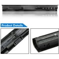 thumbnail image 5 of 756743-001 VI04 V104 Laptop Battery for HP Pavilion 15-P 17-F Series 15-p011na 15-p165sa 15-p214dx 15-p003ax 17-f115dx 17-f215dx Fit 756744-001 756478-421 HSTNN-DB6K TPN-Q140 14.8V 2600mAh 4Cell, 5 of 6