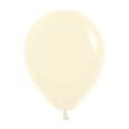 thumbnail image 1 of Amscan - Globos Diseño Mate Sempertex de Látex - Pack de 100 (Amarillo), 1 of 2