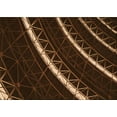 thumbnail image 1 of Ahgly Company Indoor Rectangle Patterned Sienna Brown Area Rugs, 2' x 4', 1 of 6