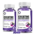 thumbnail image 4 of (2 Pack)Creatine Monohydrate Gummies for Women & Men, Boost Focus, Strength, and Endurance, Gluten-Free, Non-GMO, 4 Grams of Creatine per Serving, 4 of 7