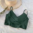 thumbnail image 4 of Clothing 2025 Yoga Tops for Women with Built-in Shelf Bra Cross-Back Straps - Workout Tank Tops for Active Women, 4 of 5