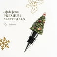 thumbnail image 4 of Spode Christmas Tree Tree Figural Bottle Stopper - Beverage & Wine Stopper, Ideal Christmas Home Décor, Holiday Wine Tools & Christmas Gift for Wine Lovers - Decorative & Reusable Bottle Stopper, 4 of 7