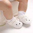 thumbnail image 5 of Otqutp Baby Sports Shoes&nbsp;Children Shoes Boys Girls Cotton Shoes Hook Loop Solid Color Lightweight Soft Comfortable Cute Cartoon Animal Pattern, 5 of 9