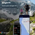 thumbnail image 4 of Moto Watch 40, Reloj Inteligente, Smartwatch De Pantalla Crystal Clear De 1,5'', Duración De Batería De 10 Días, Integración Con Google Fit, Compatible Con Ios Y Android - Rose Gold, 4 of 8